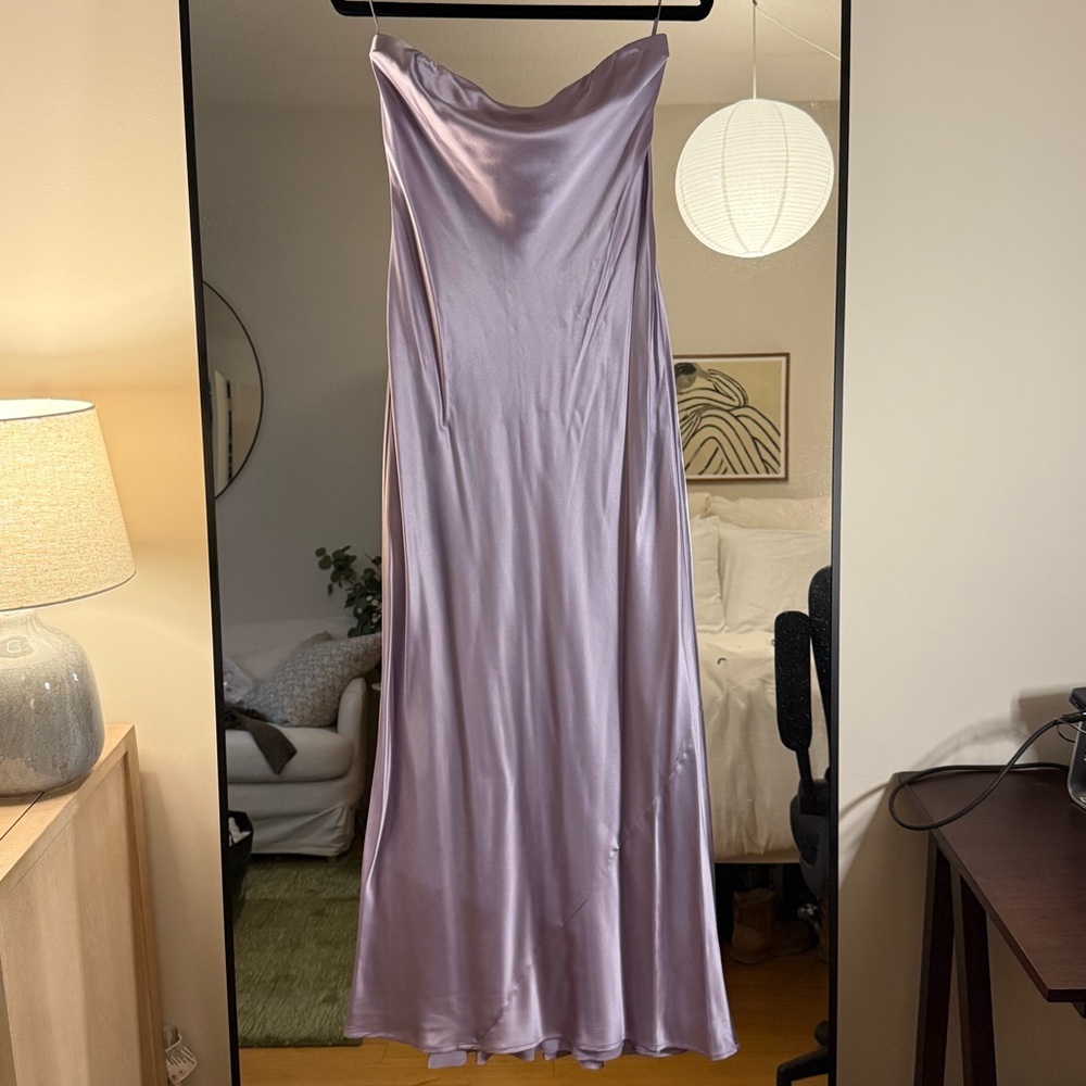 Reformation Joana Silk Dress